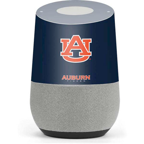 Auburn University Logo Blue Google Home Skin